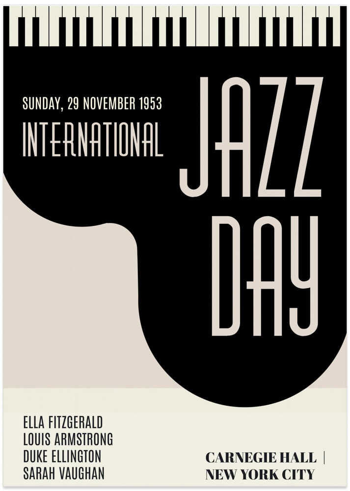 Jazzy Days - Art Print by Kubistika