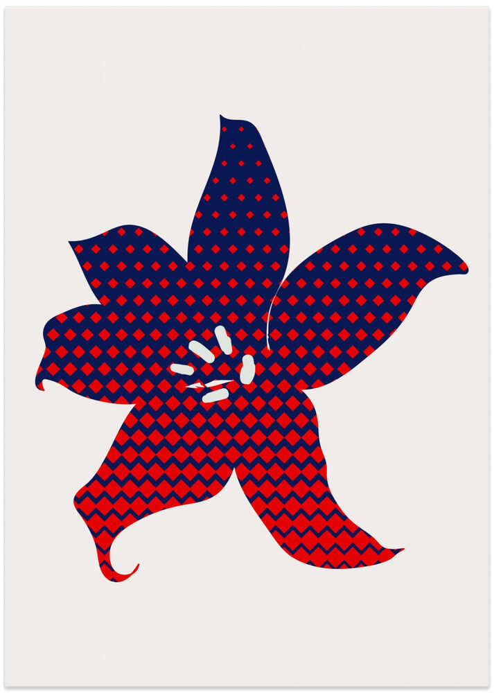 Pop Flower - Art Print by Kubistika