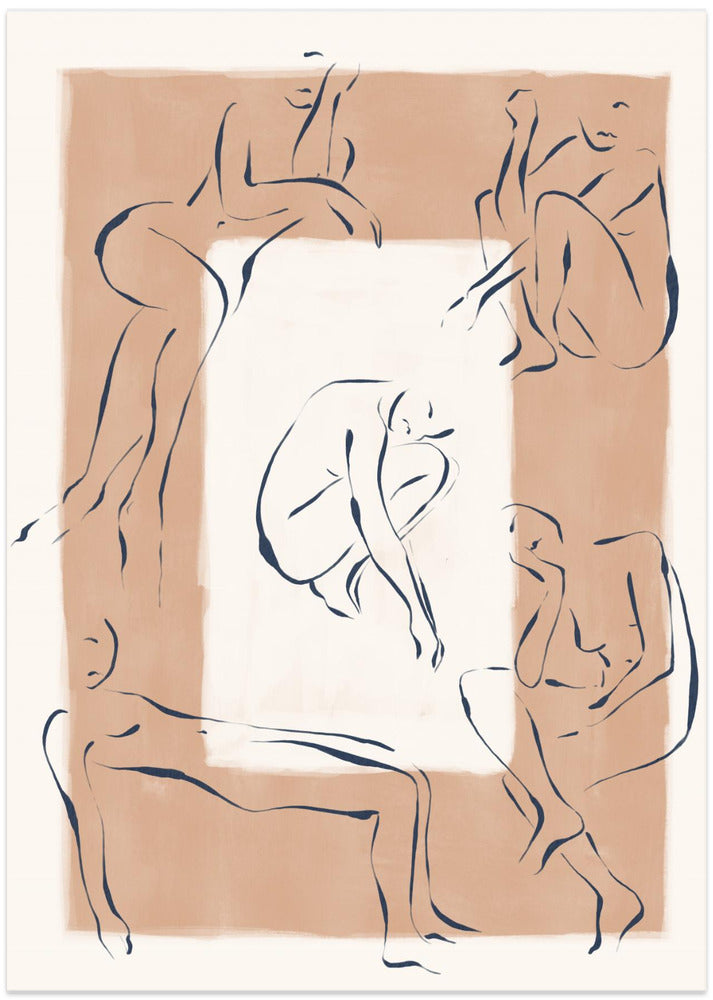 Strike a Pose - Art Print by Ivy Green Illustrations