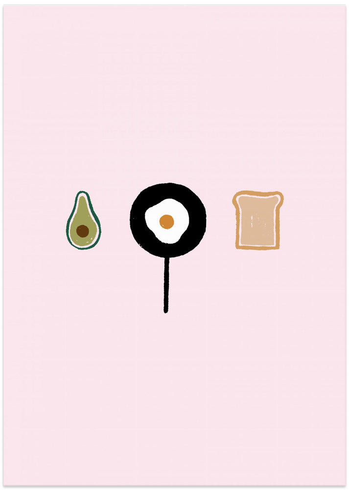 Brunch - Art Print by Aislinn Simmonds