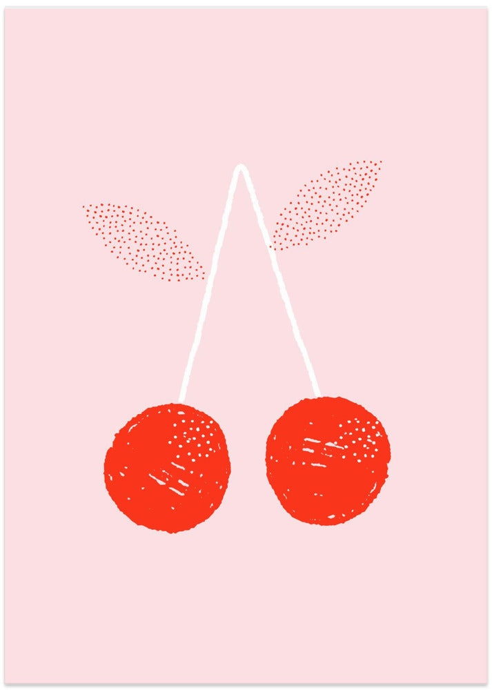 Cherries - Art Print by Aislinn Simmonds