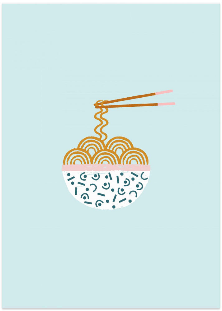 Ramen - Art Print by Aislinn Simmonds
