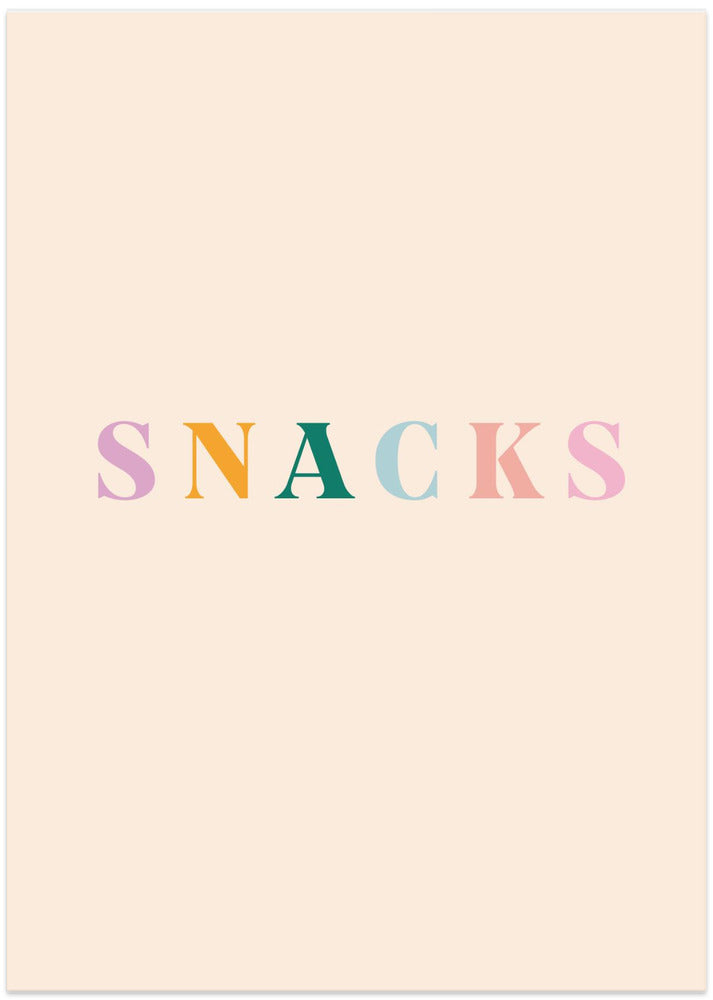 Snacks - Art Print by Aislinn Simmonds