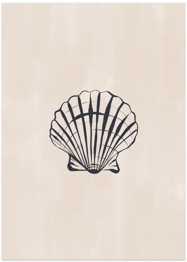 Seashell - Art Print by Ivy Green Illustrations