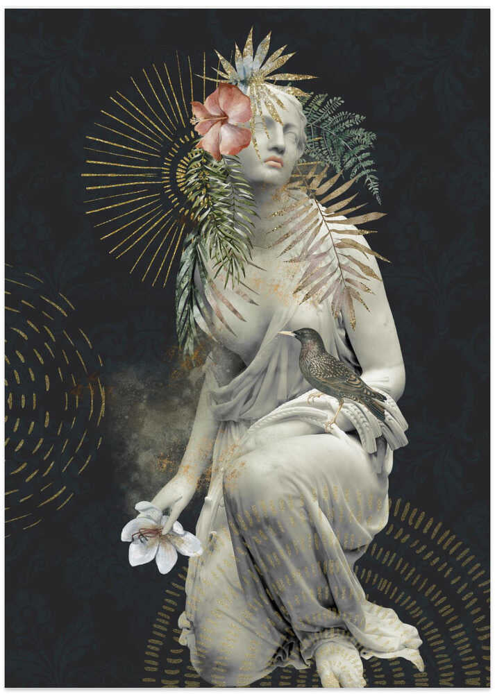 Tribute To the Delicate Strength of Women Iii - Art Print by Andrea Haase