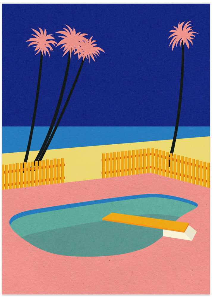 Malibu Beach - Art Print by Rosi Feist