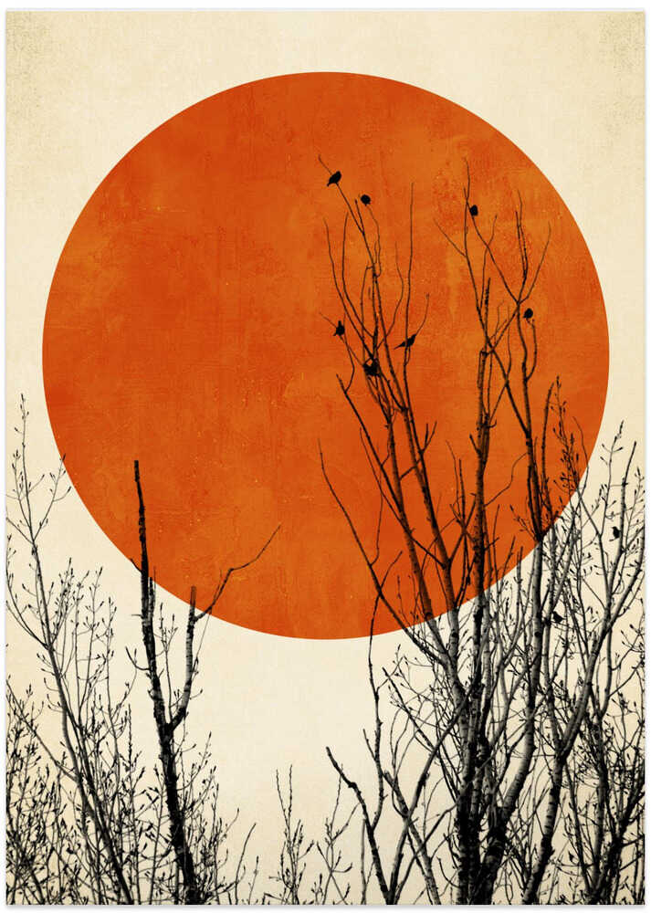 Winter Glow - Art Print by Kubistika