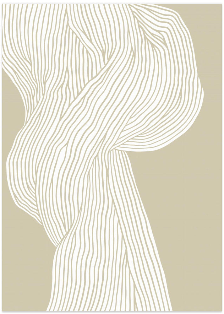 Flowing Strands - Art Print by Treechild