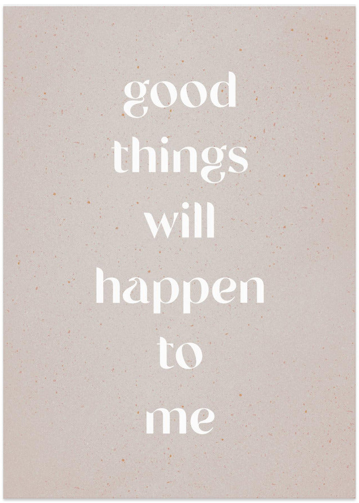 Good Vibes Ahead - Art Print by uplusmestudio