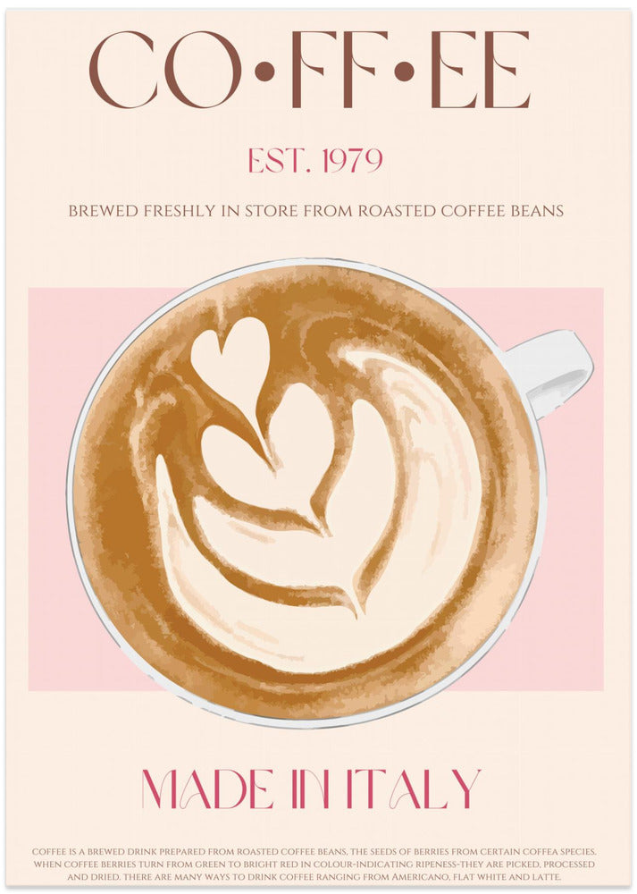 Coffee Delight - Art Print by Nazma Khokhar