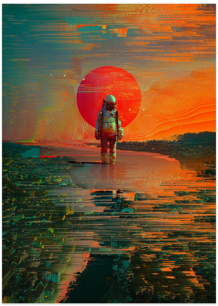 The Blast - Art Print by Nicebleed