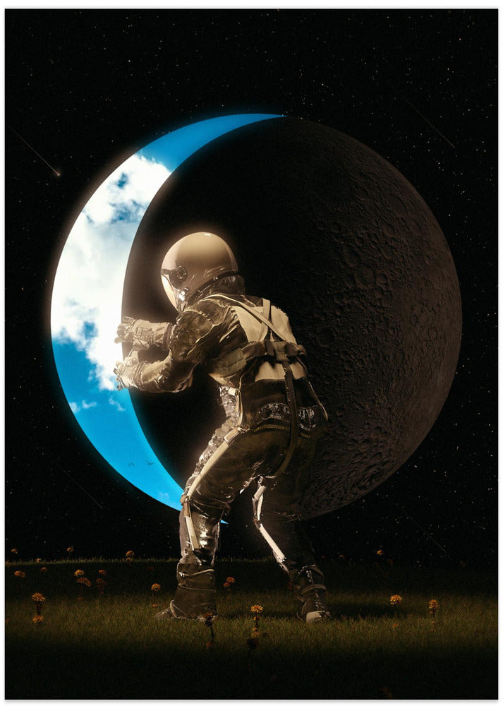 Space Out - Art Print by Nicebleed