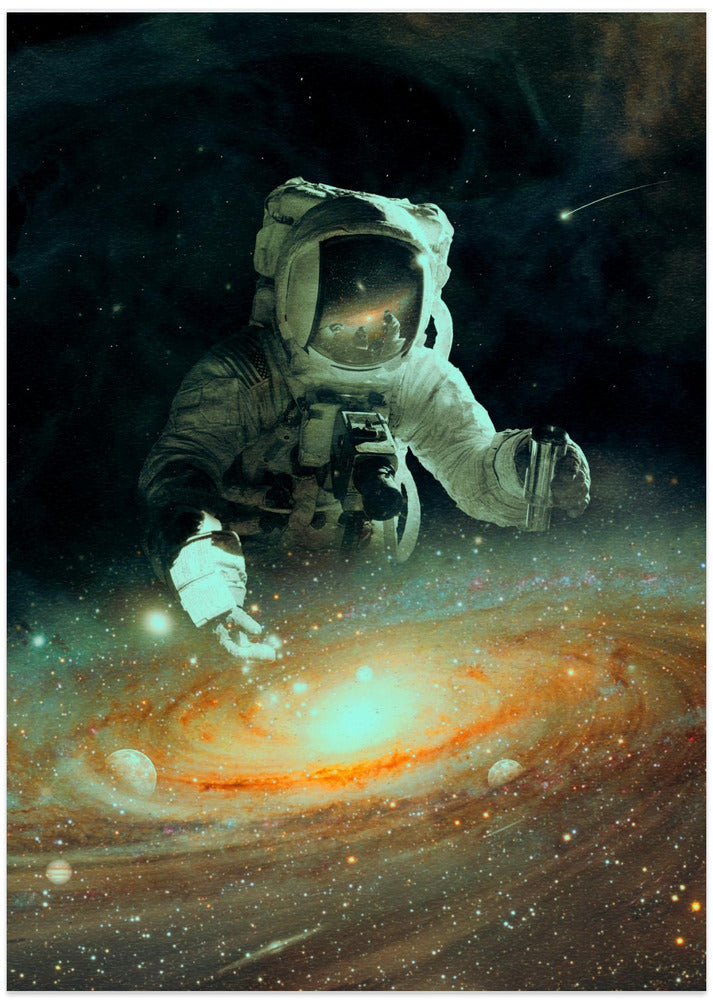 Feeding the Abyss - Art Print by Nicebleed