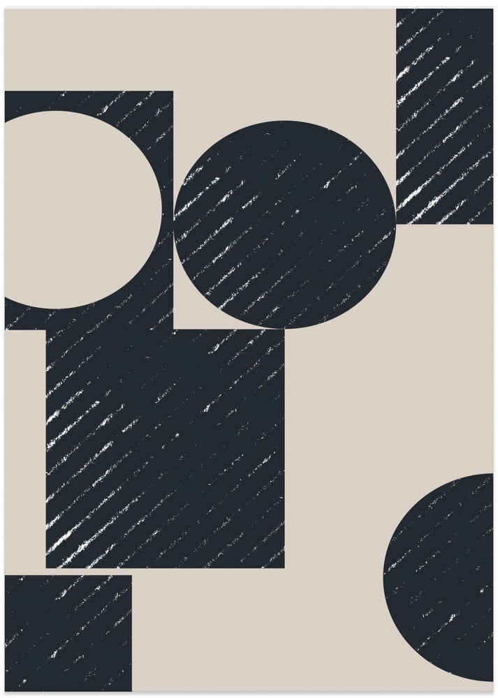 Geometry Harmony - Art Print by THE MIUUS STUDIO