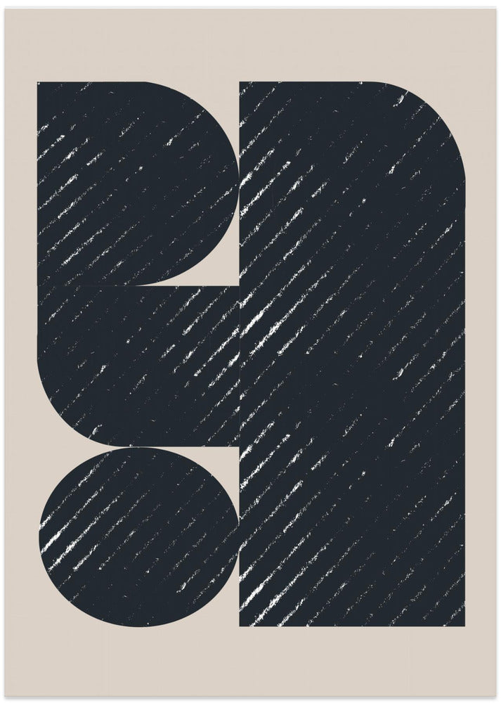 Geometric Harmony - Art Print by THE MIUUS STUDIO