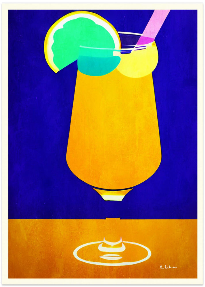 Pina Colada - Art Print by Bo Anderson