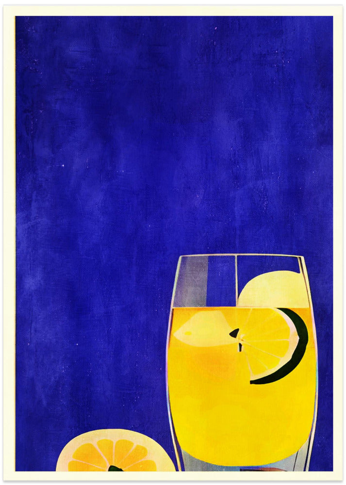 Ice Cold Lemonade - Art Print by Bo Anderson
