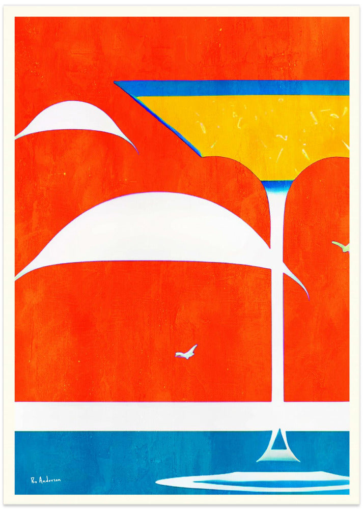 Capri - Art Print by Bo Anderson