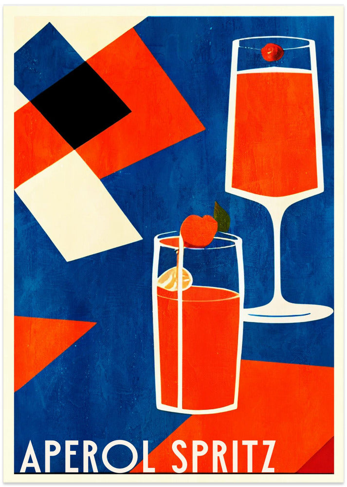Aperol Spritz - Art Print by Bo Anderson