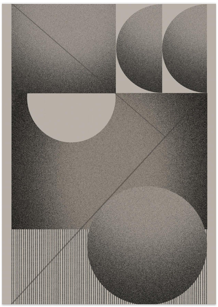 Geometric Harmony - Art Print by THE MIUUS STUDIO