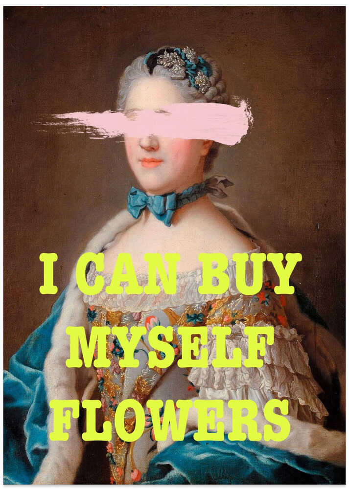 Flowers22 Ratioiso - Art Print by Talitha McQueen