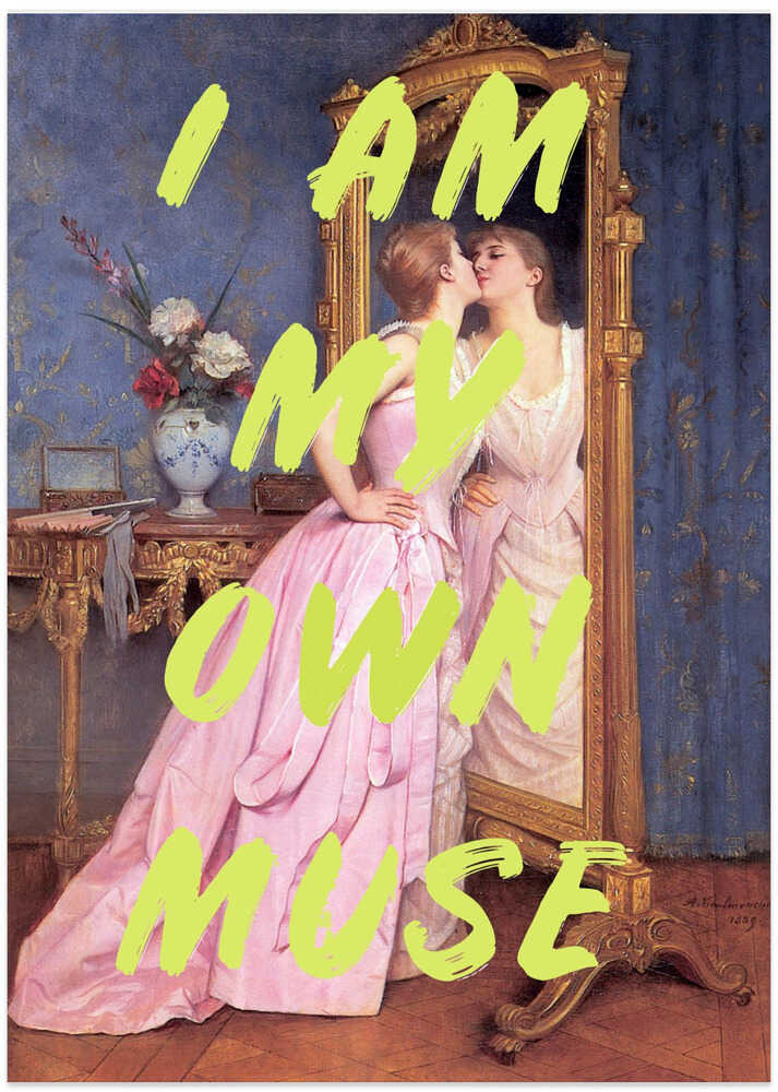 Myownmuseyellow2 Ratioiso - Art Print by Talitha McQueen