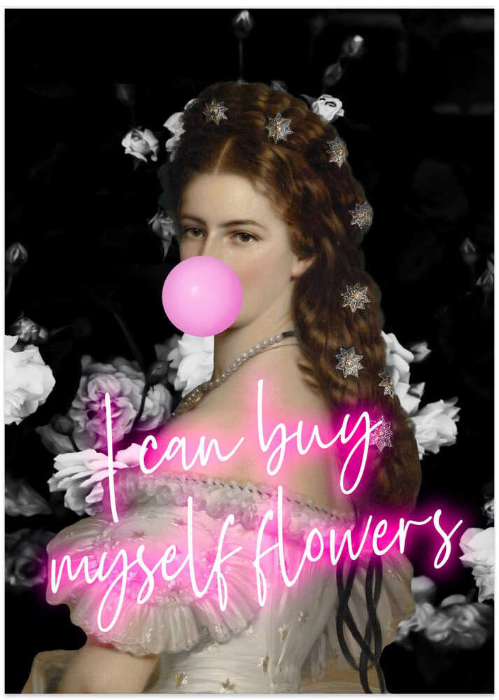 Sisiflowers Ratioiso - Art Print by Talitha McQueen