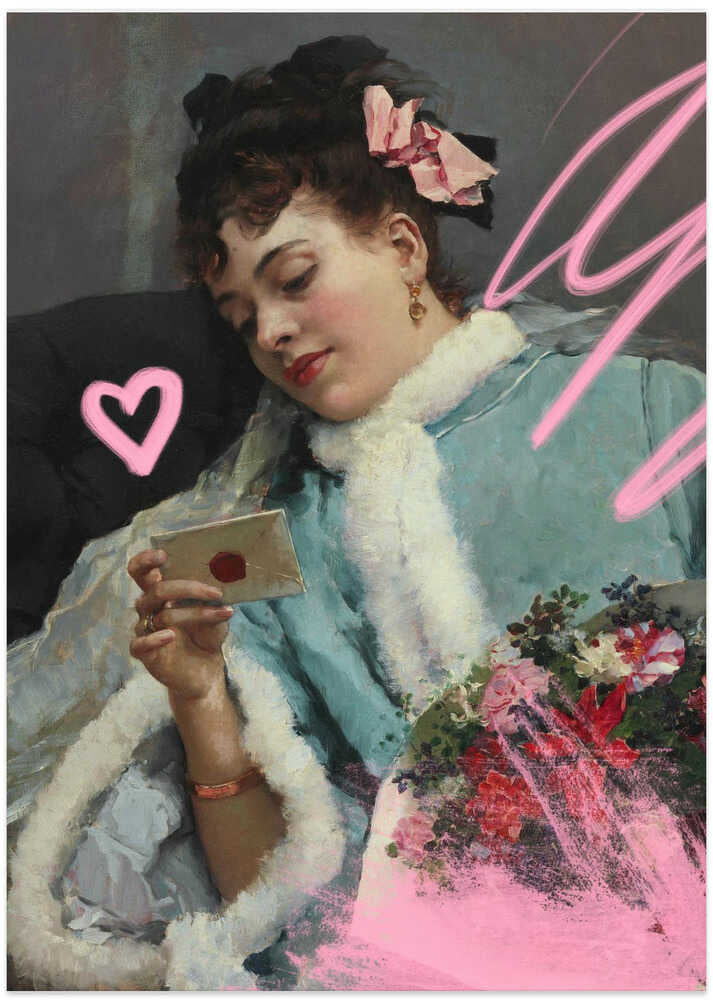 Loveletterr Ratioiso - Art Print by Talitha McQueen