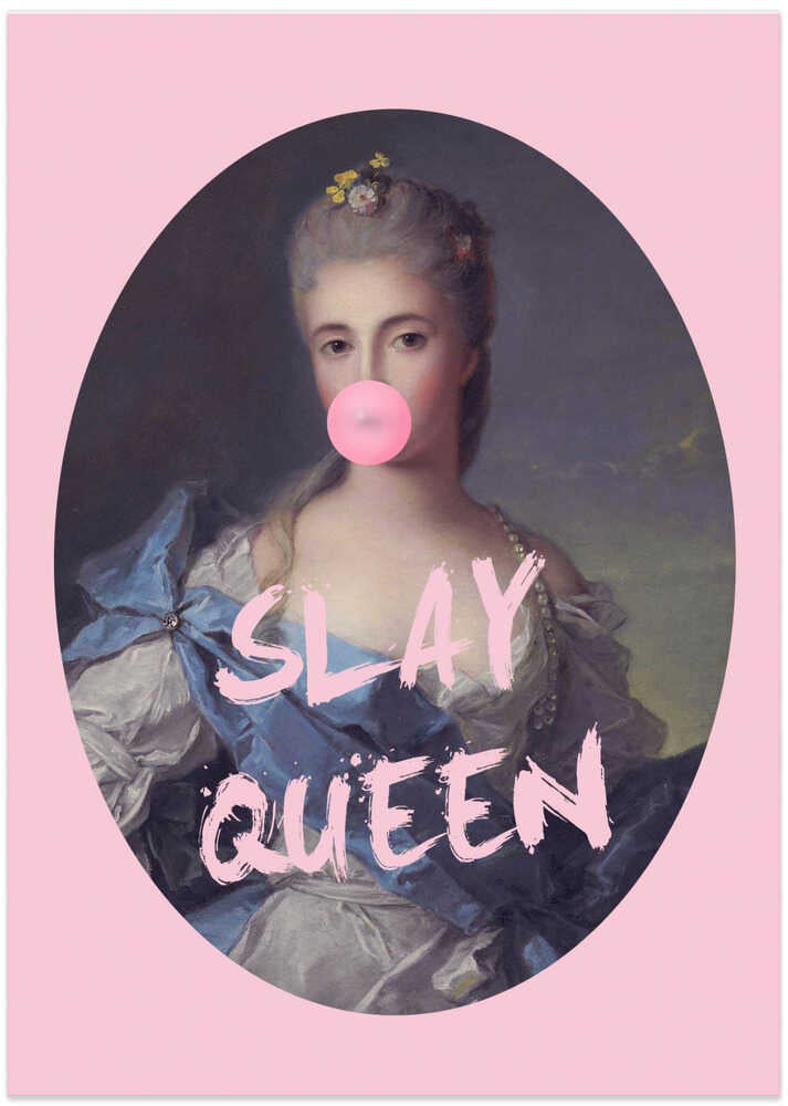 Slayqueen2 Ratioiso - Art Print by Talitha McQueen