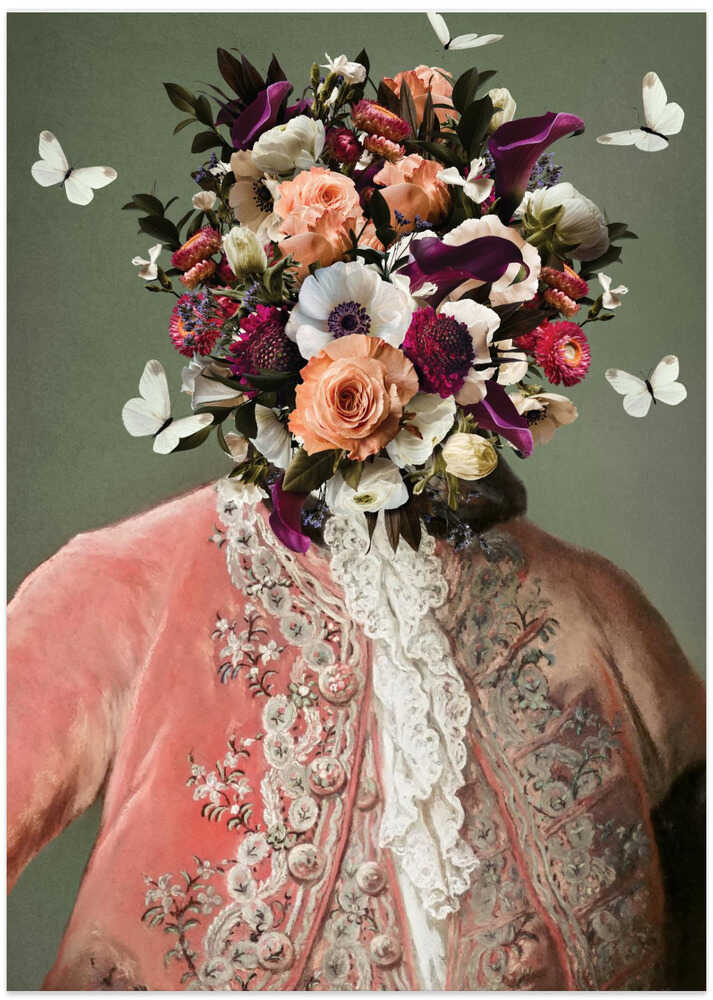 Sir Pinky DoDa - Art Print by Sue Skellern