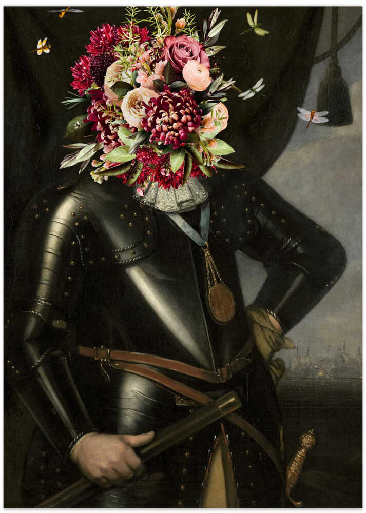 The Dark Knight - Art Print by Sue Skellern