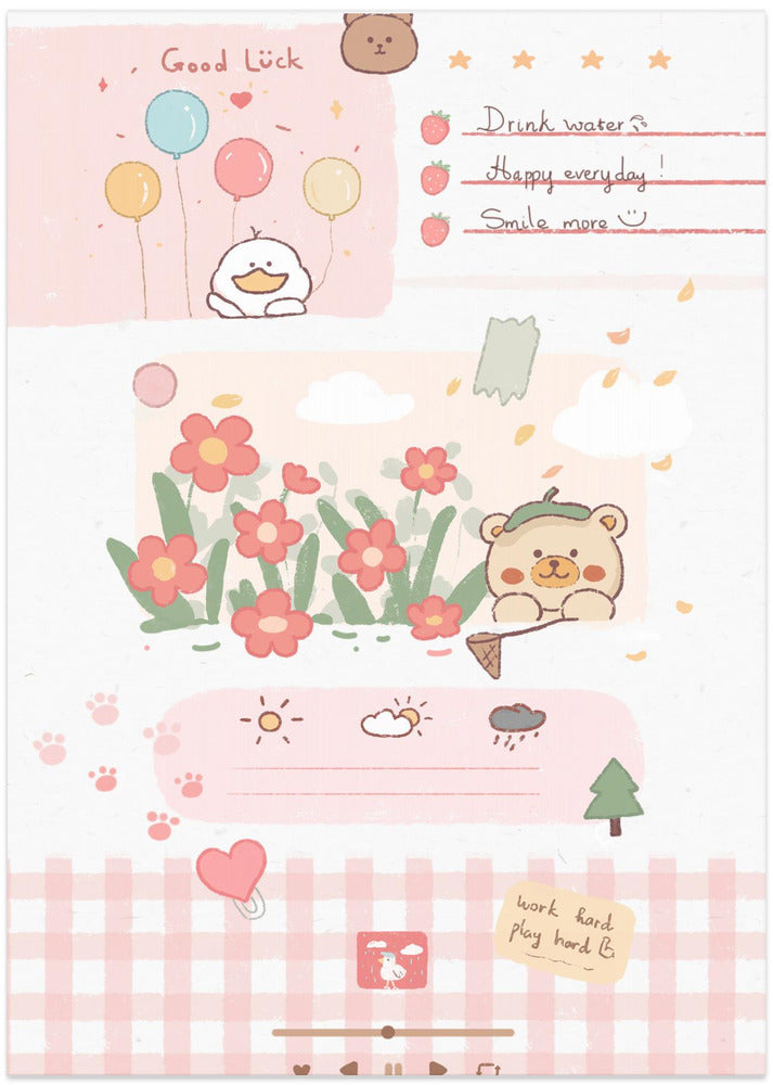 Lovely Notebook - Art Print by Xuan Thai