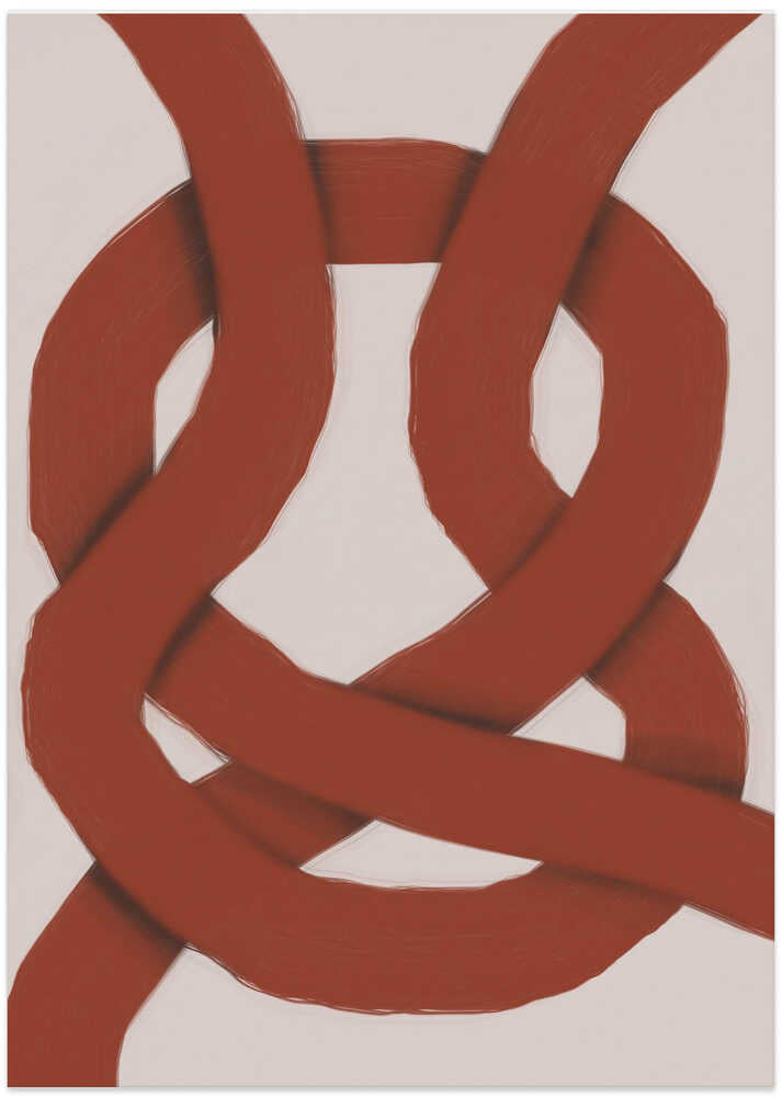 The Red Knot - Art Print by Little Dean