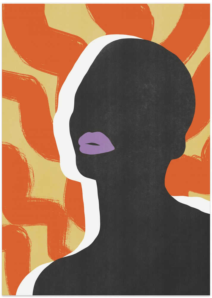 Anonymous Portrait In the Sun - Art Print by Little Dean