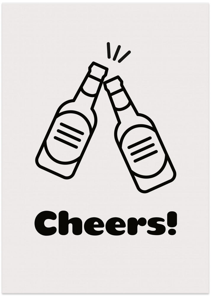 Cheers - Art Print by FINE FINE STUFF