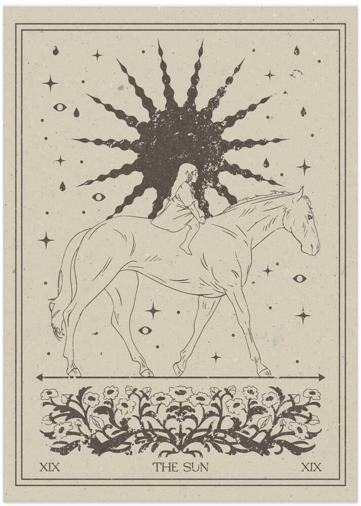 The Sun - Art Print by NKTN