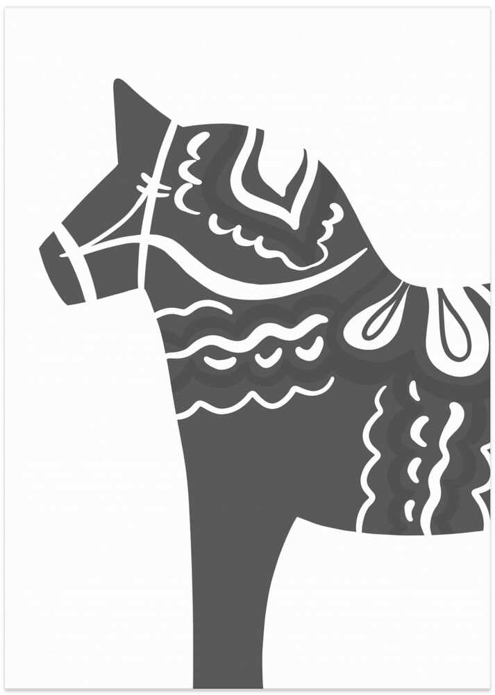 Silent Equine Elegance - Art Print by Athene Fritsch