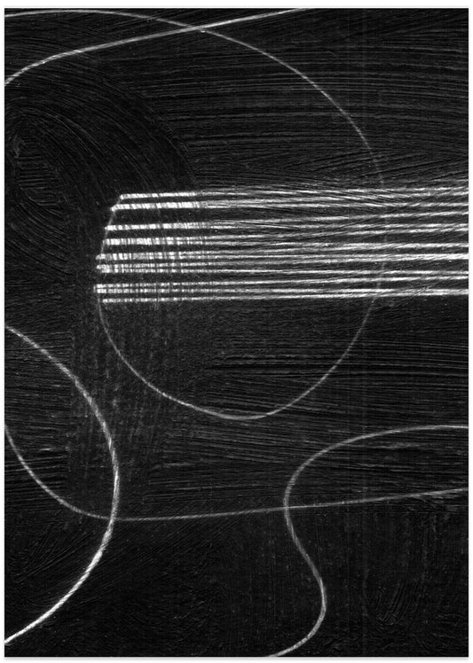 Black 2 - Art Print by Dan Hobday