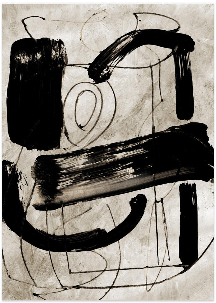 Vintage Abstract - Art Print by Dan Hobday