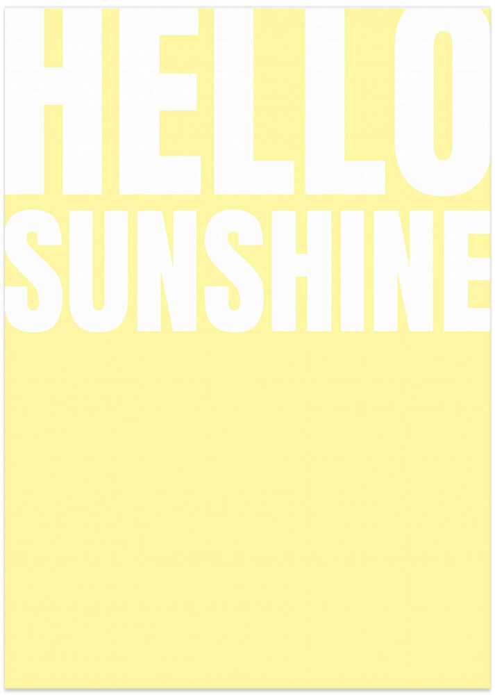 Bright Welcome - Art Print by Athene Fritsch