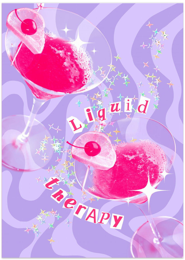 Liquid therapy - Art Print by Athene Fritsch