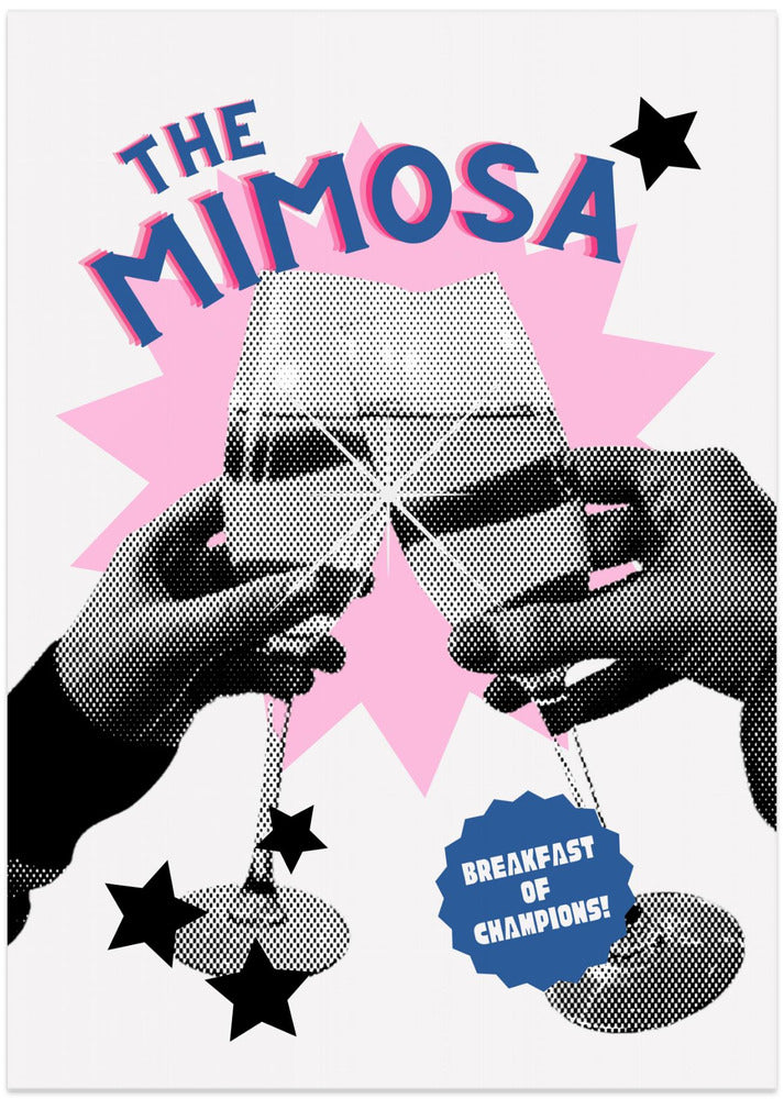 Cheers to Mimosas - Art Print by Athene Fritsch