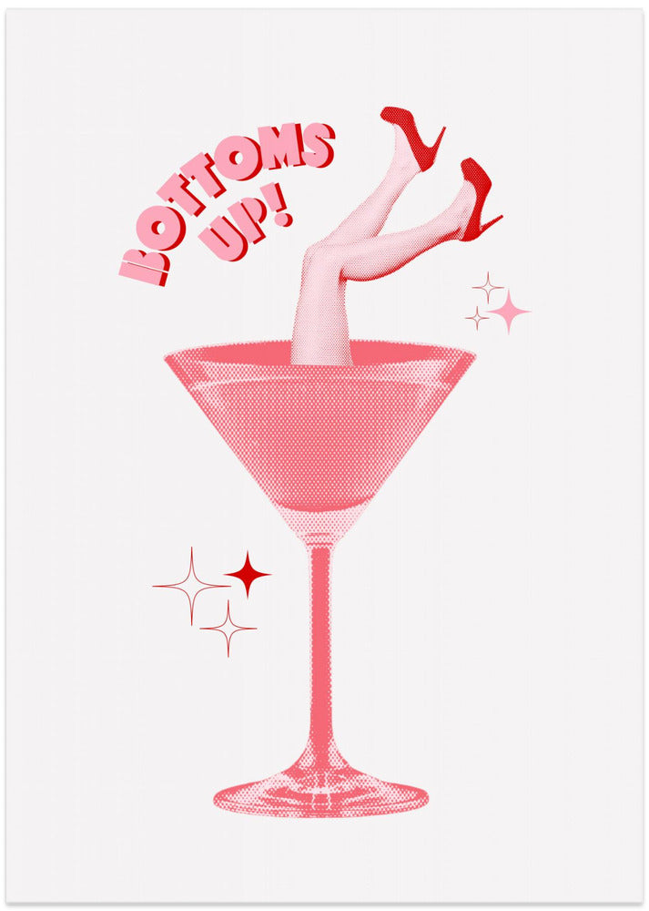 Martini Mischief - Art Print by Athene Fritsch