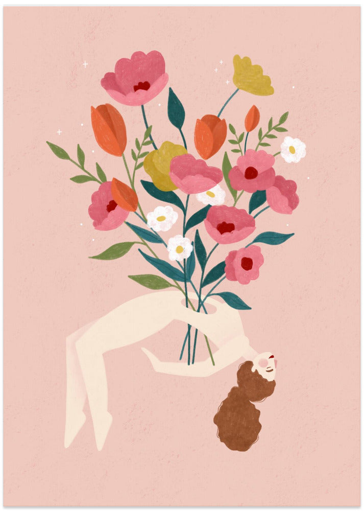 I'm a Flower - Art Print by Bea Müller