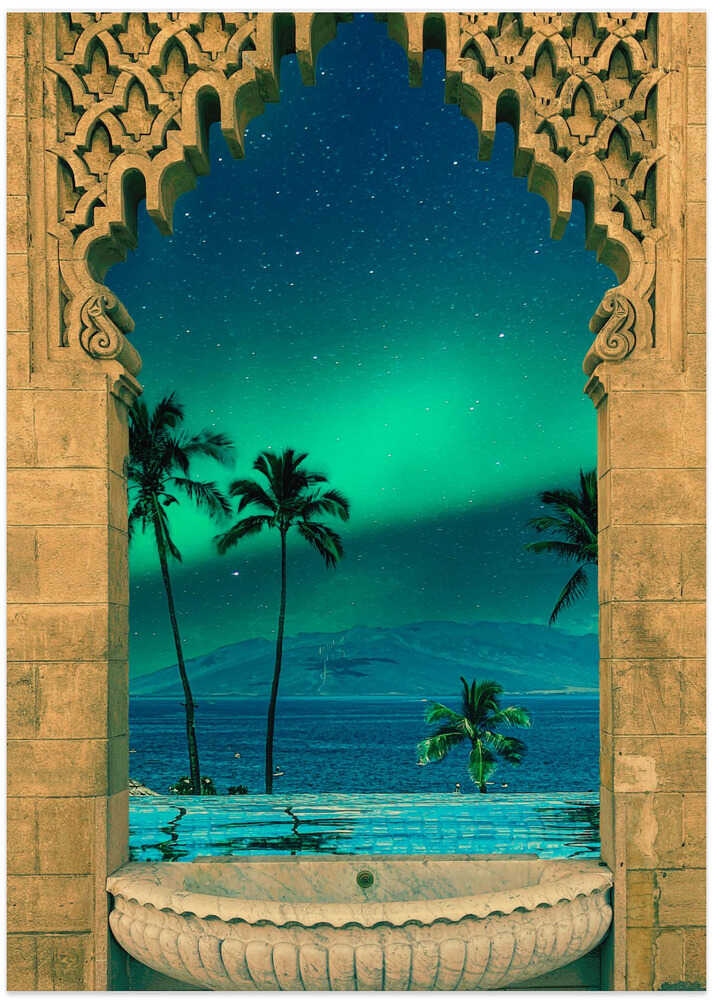 Portal In To The Night - Art Print by CosmoZach