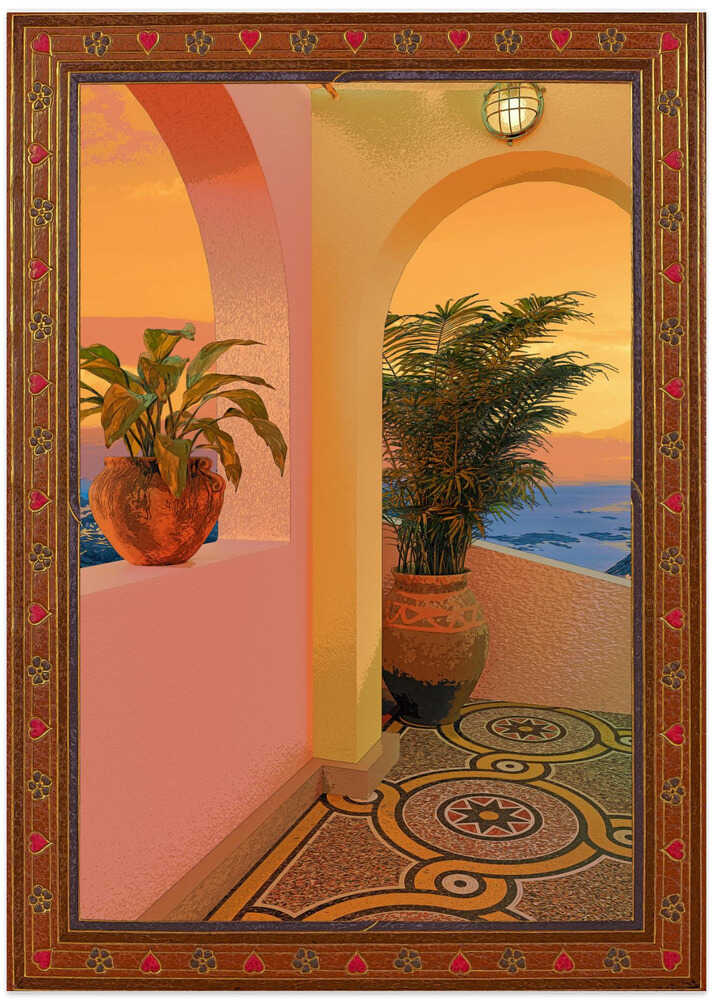 Sunny Place - Art Print by CosmoZach