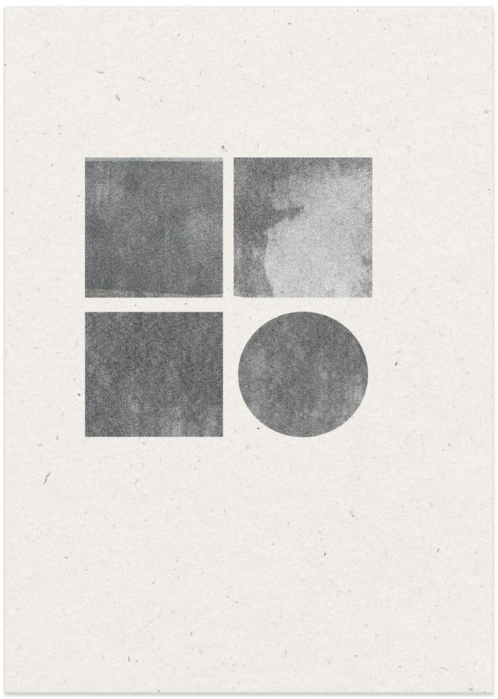 Geometric Harmony - Art Print by THE MIUUS STUDIO