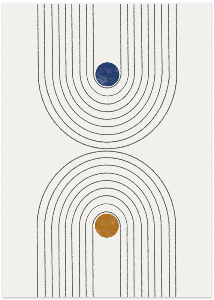 Dual Paths - Art Print by THE MIUUS STUDIO