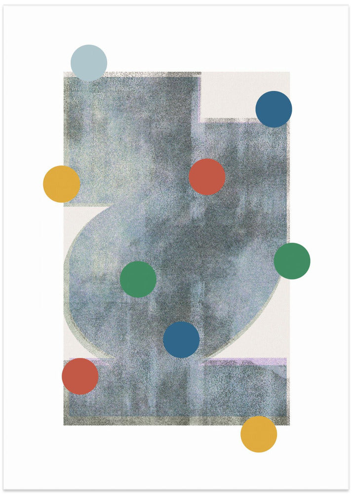 Geometric Symphony - Art Print by THE MIUUS STUDIO