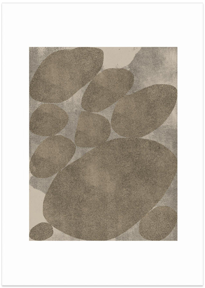 Oval Serenity - Art Print by THE MIUUS STUDIO